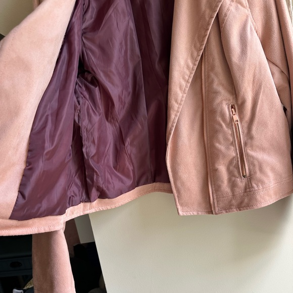 A New Day Blush Faux Leather Jacket for Women - Picture 5 of 9